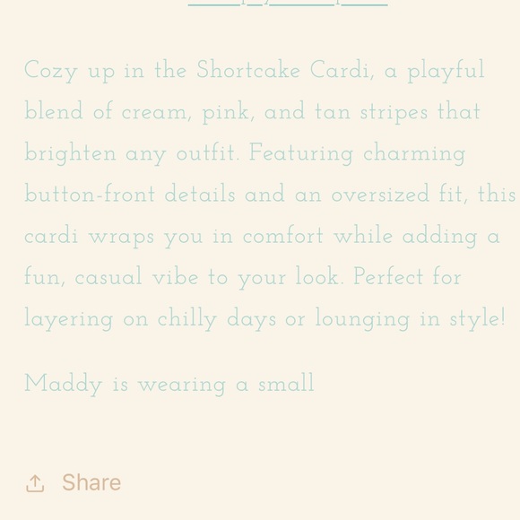 Pink Strawberry Embroidered Cardigan - Picture 3 of 3